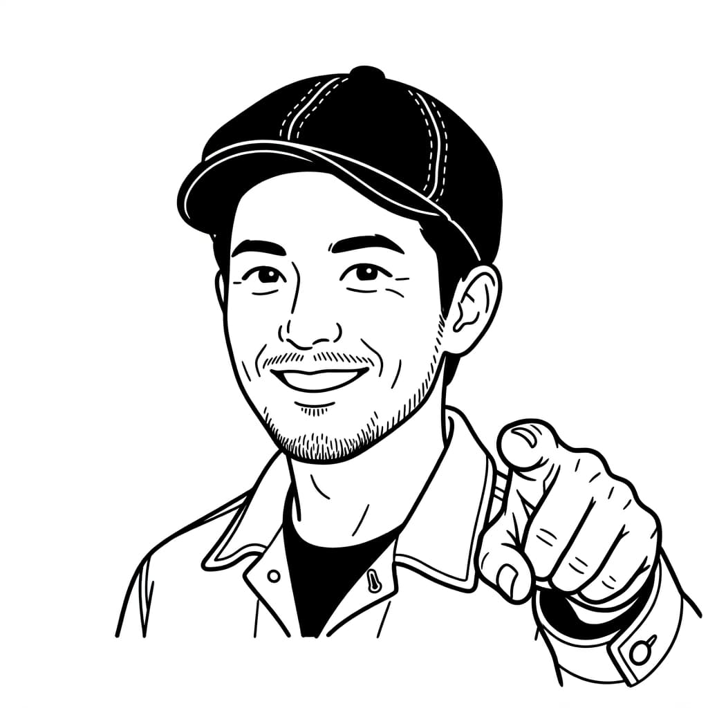 鎌倉職人（指差し）