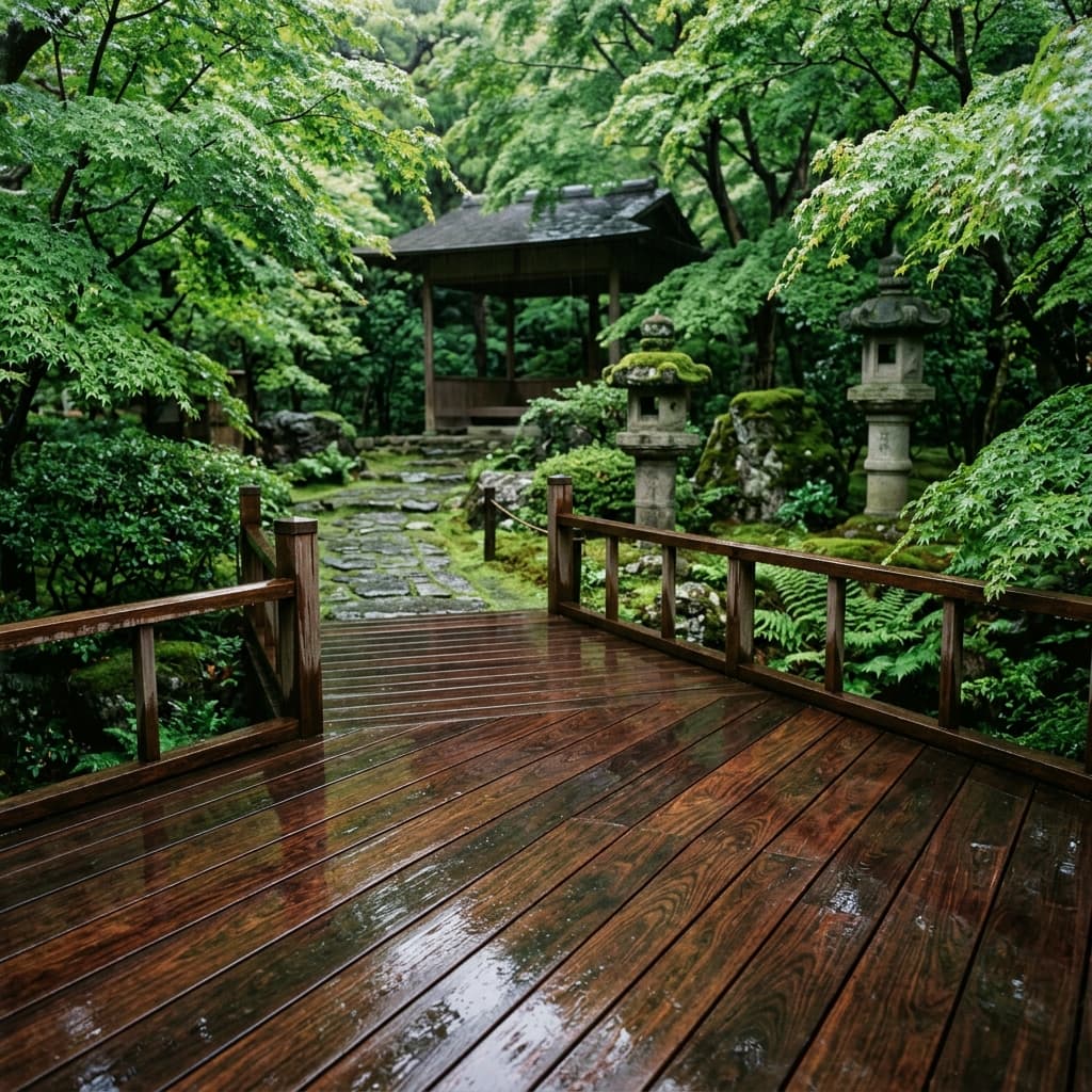 雨音を響かせ、風を奏でる
ウリンテラスの「音響設計」と静寂の調律